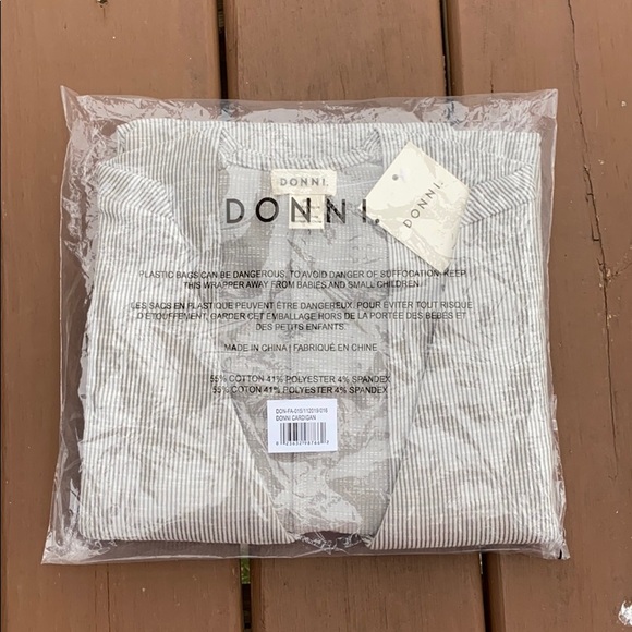 Donni Sweaters - DONNI. Ribbed Sweater Coat from Fab fit fun box